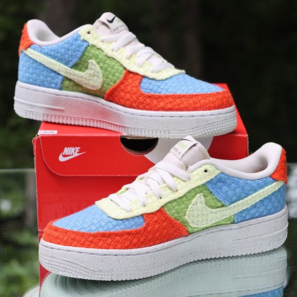 Nike Air Force 1 Low LV8 Hemp Size 5.5Y - Picture 7 of 13